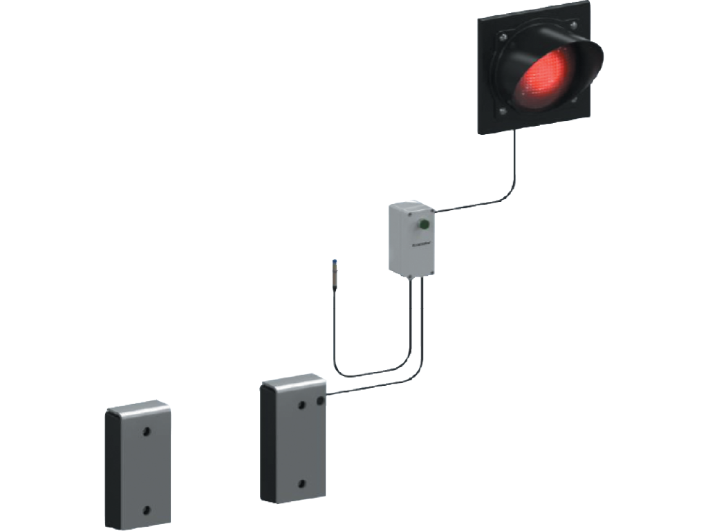 “PARKON” 系统使货车与装卸平台的对接更加便捷安全。交通信号灯的灯光指示可帮助驾驶员控制车辆与装卸货平台的距离。